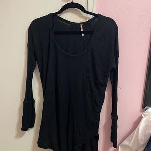 Free People Black Long Sleeve